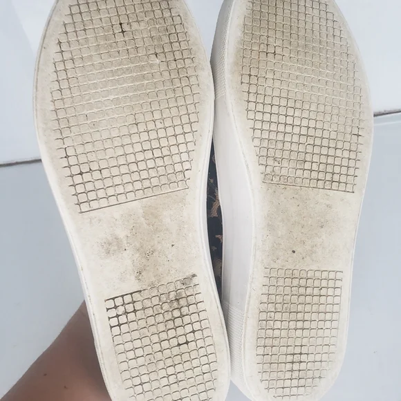 Steve Madden Womens Slip On Shoes Cheetah Leopard Print Size 8.5M Used - Picture 10 of 11